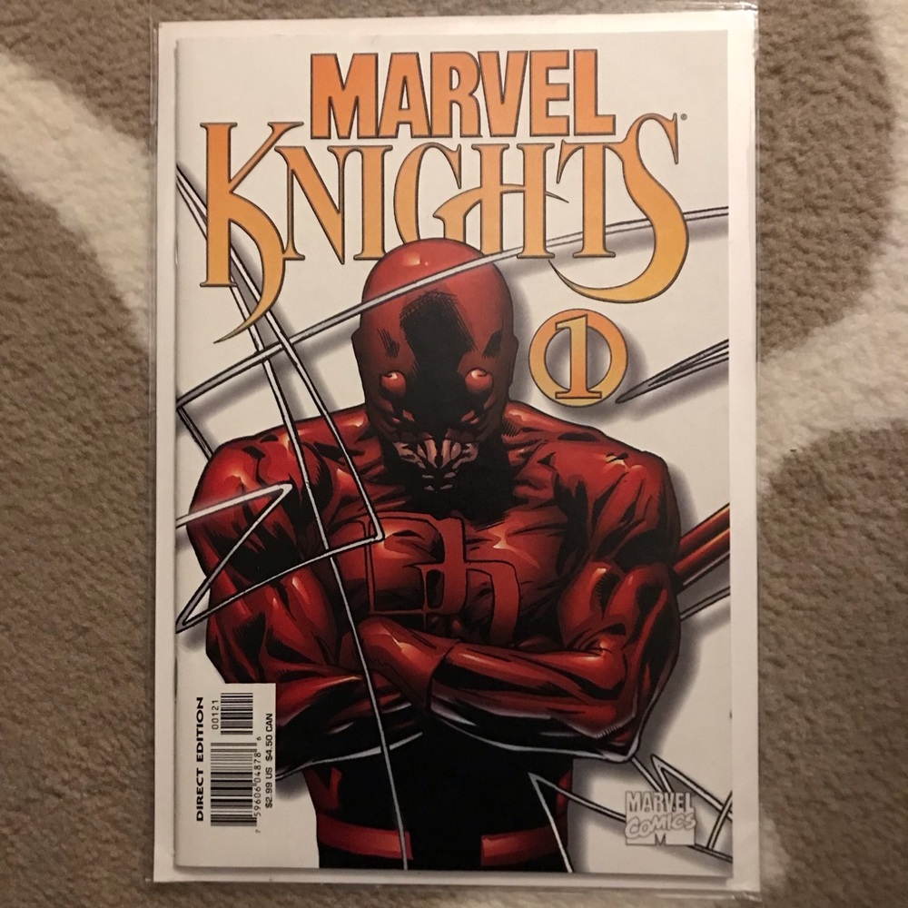 Marvel Knights #1 comic Daredevil variant cover
